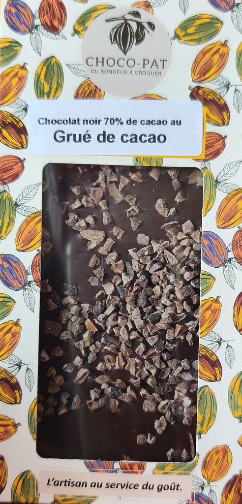 Grué de cacao - Chocolat noir 70%