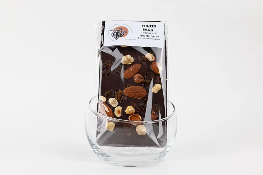 Fruits secs - Chocolat noir 70%