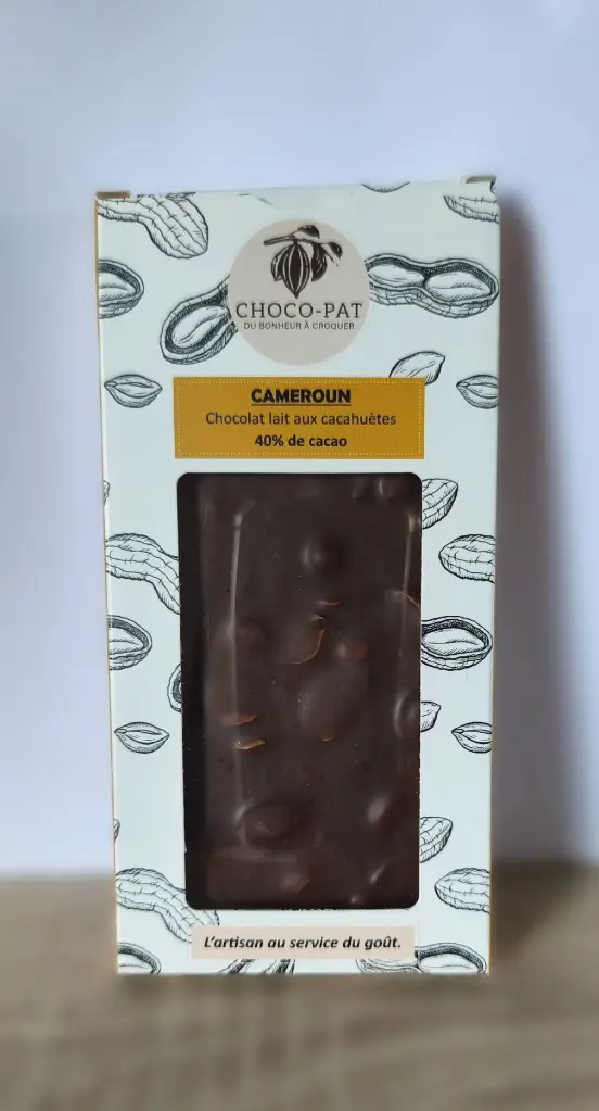 Cacahuètes - Chocolat au lait 40%