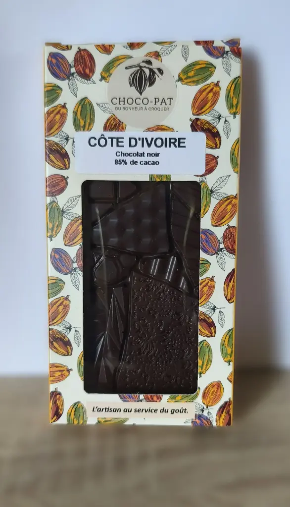 Tablette Côte d'Ivoire - Chocolat noir 85%