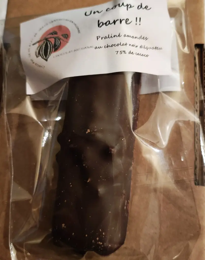 Barre de praliné aux amandes