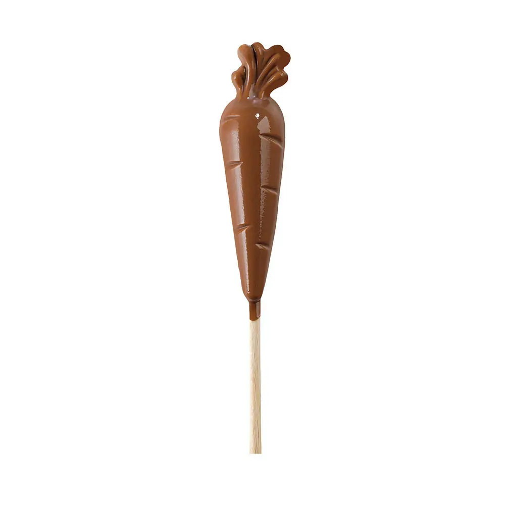 [CHOCO-028] Sucette carotte chocolat noir