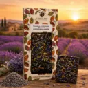 Tablette aux fleurs et lavande