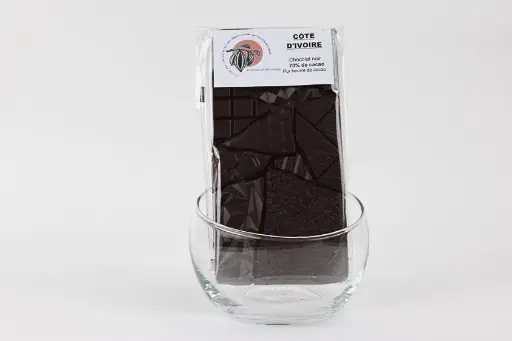 Tablette Côte d'Ivoire - Chocolat noir 70%