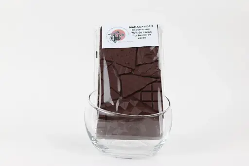 Tablette Madagascar - Chocolat noir de Madagascar 75% de cacao.